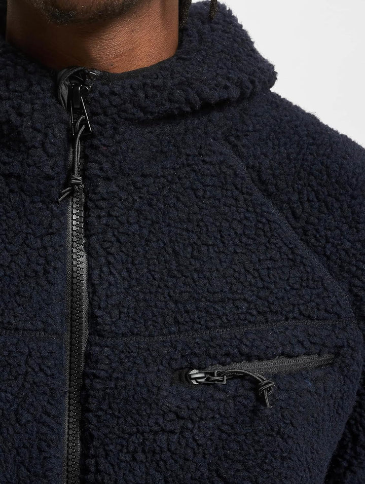 Brandit Teddyfleece Worker Jacket L Navy, L Navy