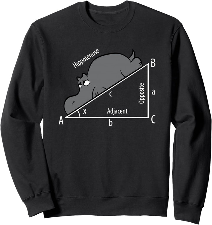 Lustiger Mathematikhumor Hippotenuse Hypotenuse Lustig Sweatshirt
