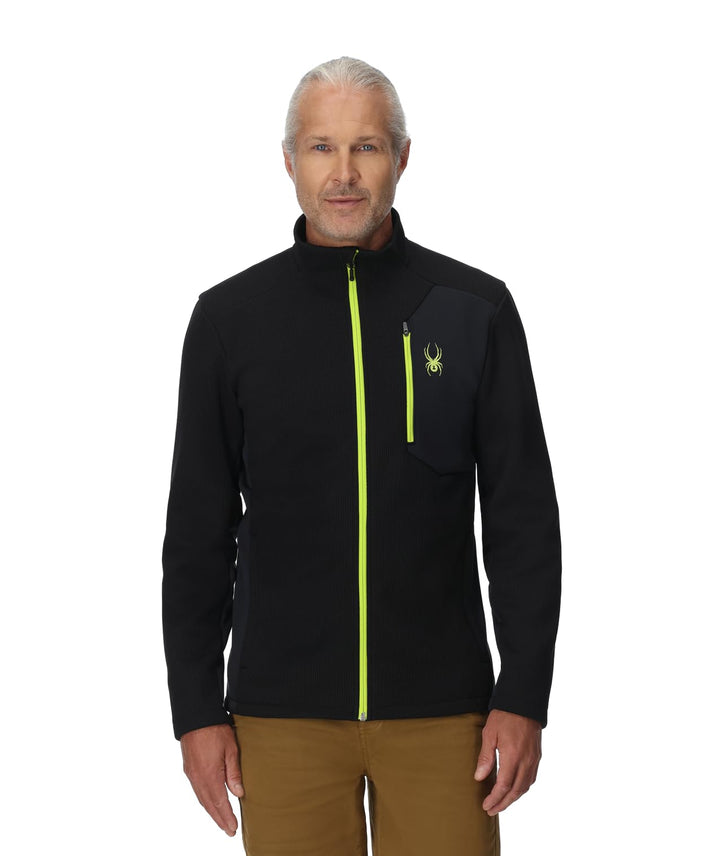 Spyder Herren Bandit Jacket Fleecejacke, S Black 4