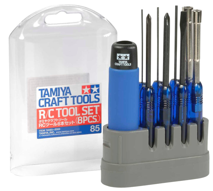 Tamiya 300074085 - RC-Werkzeugset, 8-teilig