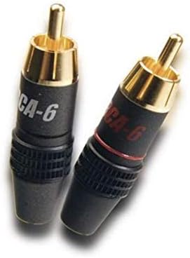 Supra 1001900685 Audio-Kabel – Audio-Kabel (6 x RCA, männlich/männlich, Blau)