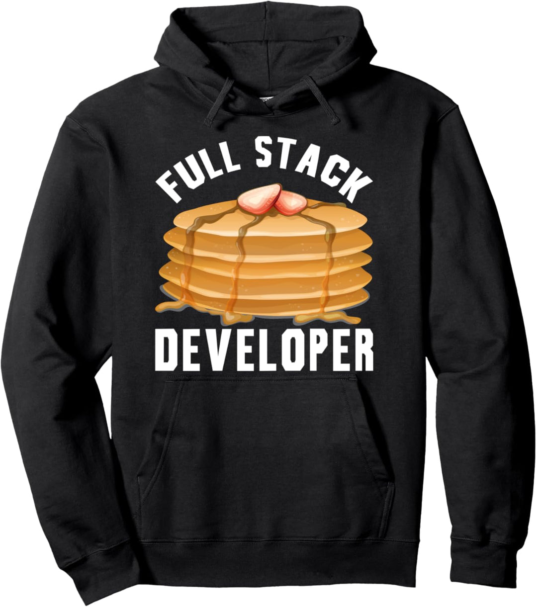 Full Stack Developer Programmer Coding Computer Engineer Pullover Hoodie