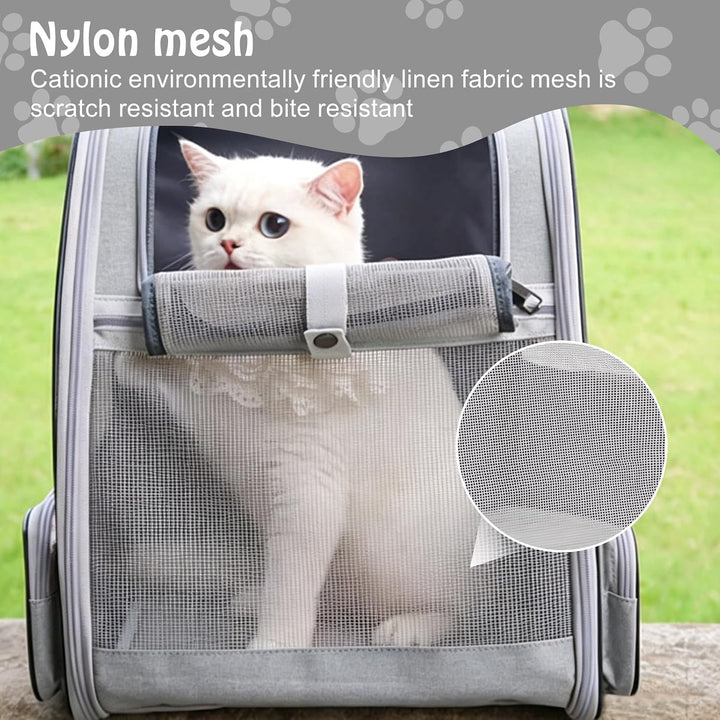 HundeRucksack und KatzenRucksack, Katzen Rucksack Tragetasche für Katzen, Hundetransportbox, Transpo