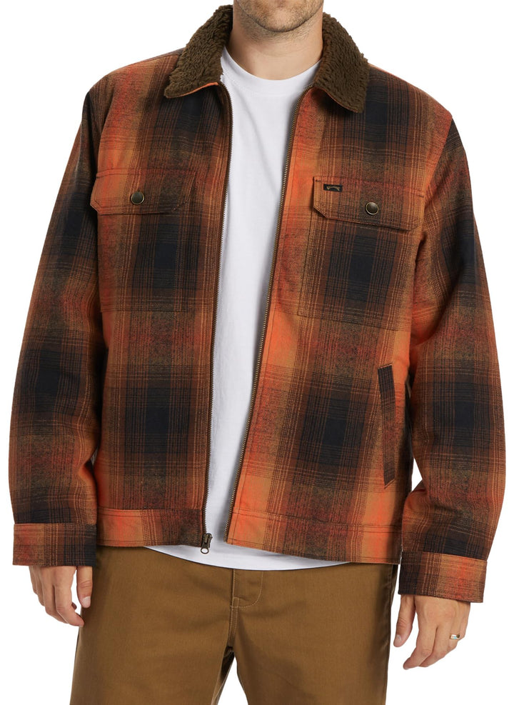 Billabong Herren Barlow Sherpa Windbreaker S braun, S braun