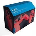 Gioteck PS4 Controller, kabelgebunden, Klinkenstecker 5 mm, Rot, VX4PS4-43-MU, rot
