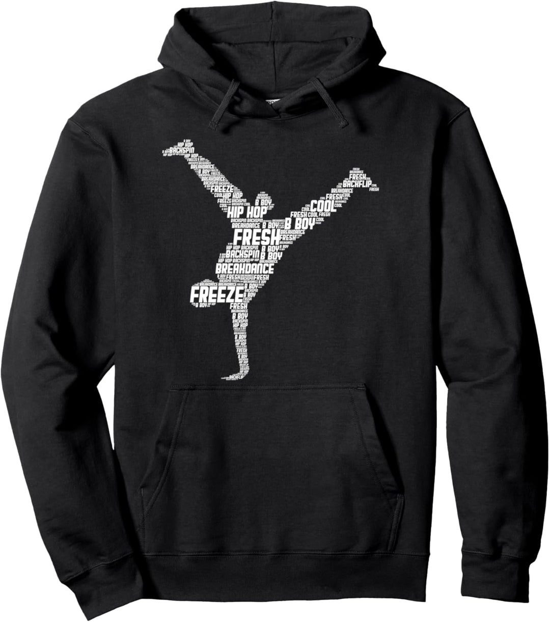 Breakdance Breakdancer Breakdancing Männer Kinder Pullover Hoodie