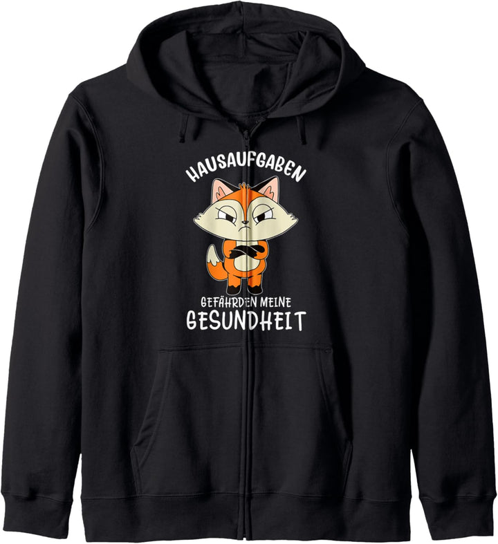 Hausaufgaben Gefährden Meine Gesundheit Schule Kapuzenjacke