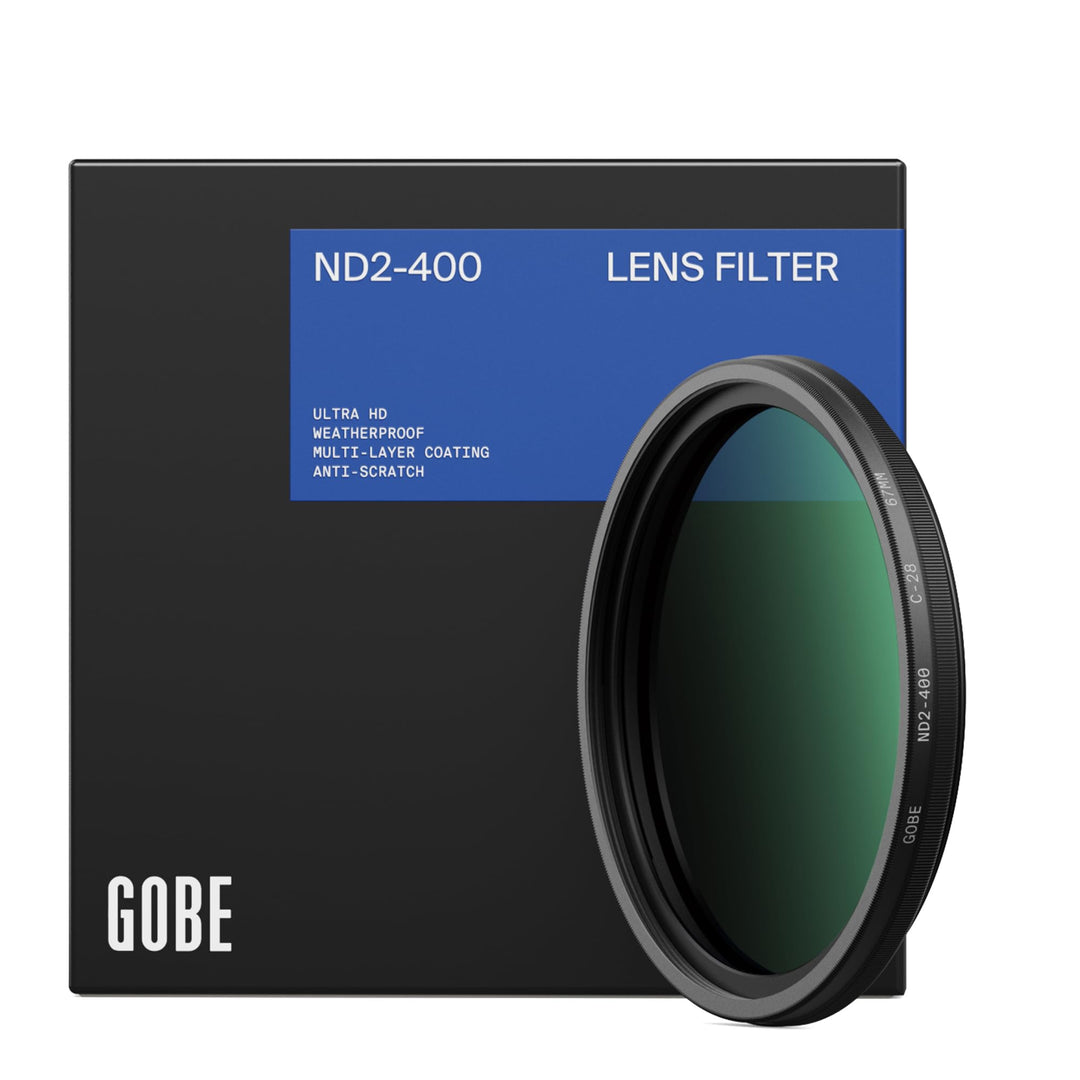 Gobe ND2-400 Variabler ND-Objektivfilter, 43 mm (2 Spitzen) 43mm, 43mm