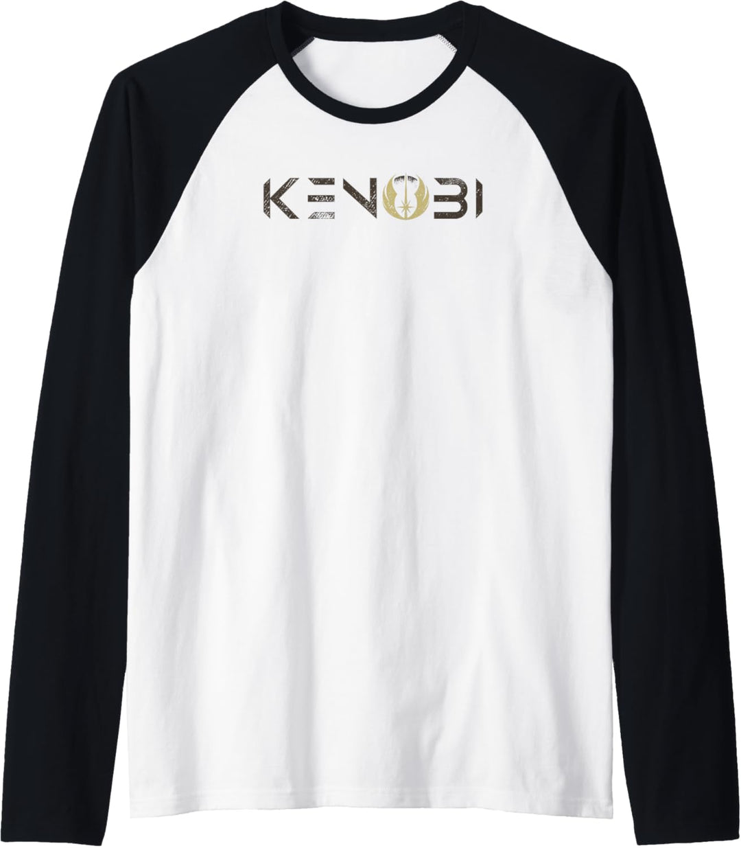 Star Wars: Obi-Wan Kenobi Worn Text Logo Raglan