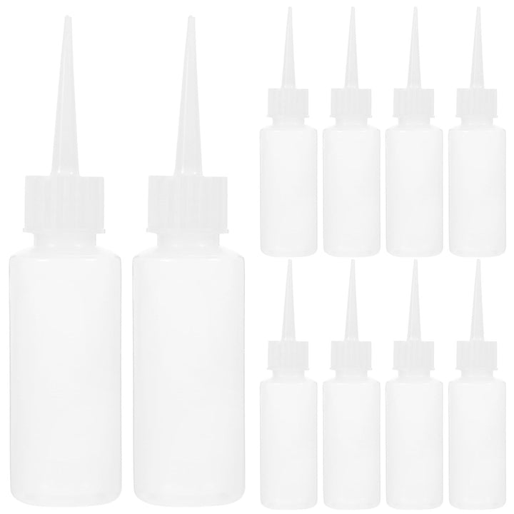 DOITOOL 20 Stücke Spritzflasche Kleine Quetschflaschen mit Kappe Nachfüllbare Condiment Squeeze Flas
