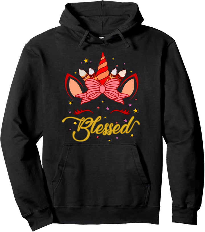 Die Türkei-Einhorn-Erntedankfest lustig cool Pullover Hoodie