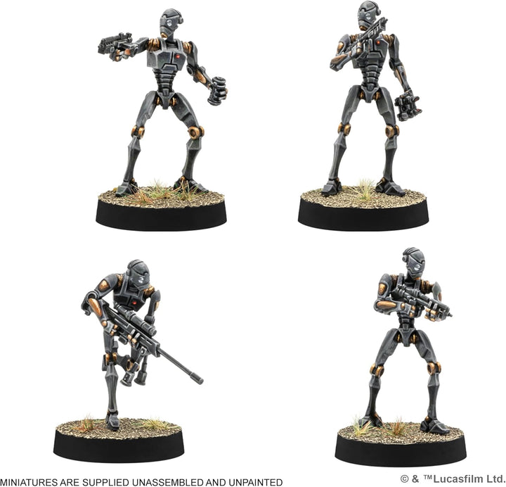 Asmodee, Star Wars: Legion – BX-Series Droid Commandos (Droidenkommandos der BX-Serie), DE-Version,