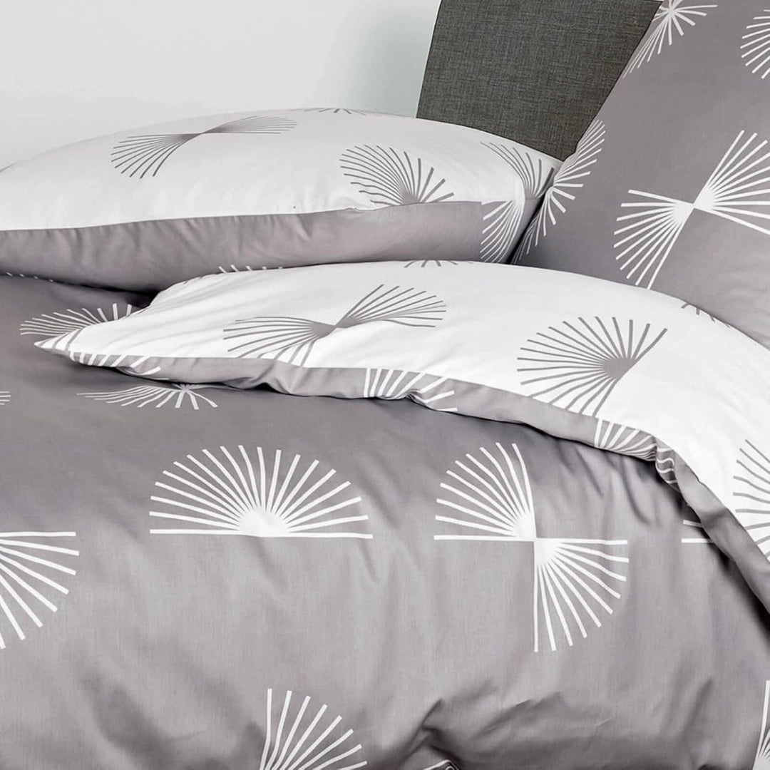 Janine Mako-Satin Bettwäsche J. D. 240x220 cm + 2X 80x80 cm Taupe, 240x220 cm + 2x 80x80 cm