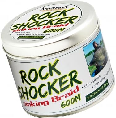 Sänger Top Tackle Systems Anaconda Rockshock Sinking Braid (600m) 0.30mm, 0.30mm