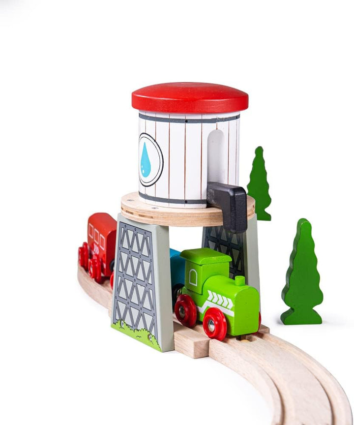 Bigjigs Rail Eisenbahn Turm Holz Wasser - Andere Spezialisierung Holz Eisenbahn Kompatible Marken