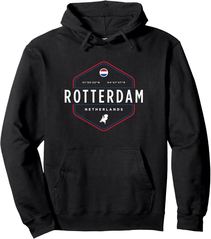 Rotterdam Netherlands Pullover Hoodie