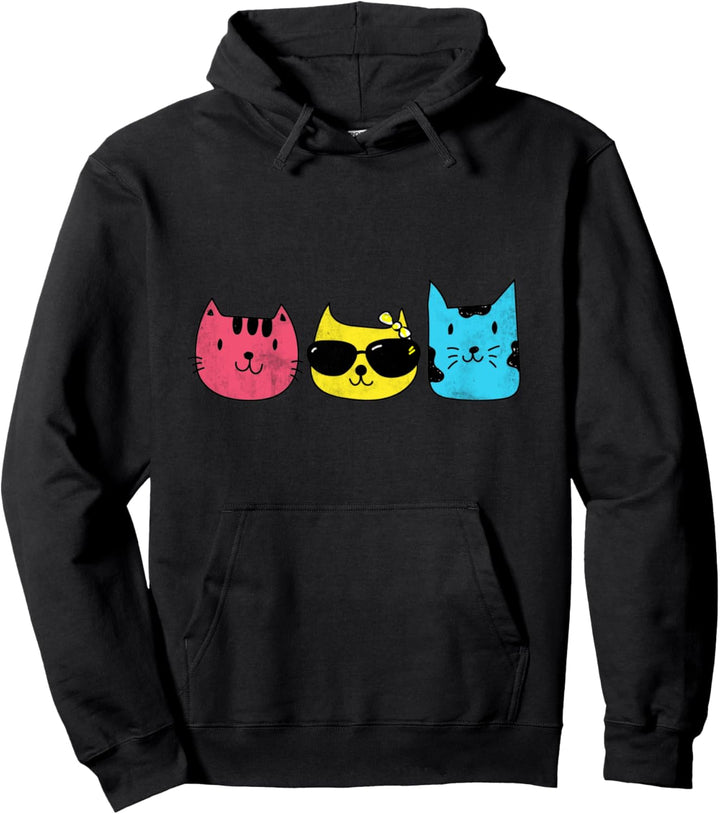 LGBTQ Queer Gay Pride Geschenk Süsses Katze Pansexuell Pullover Hoodie