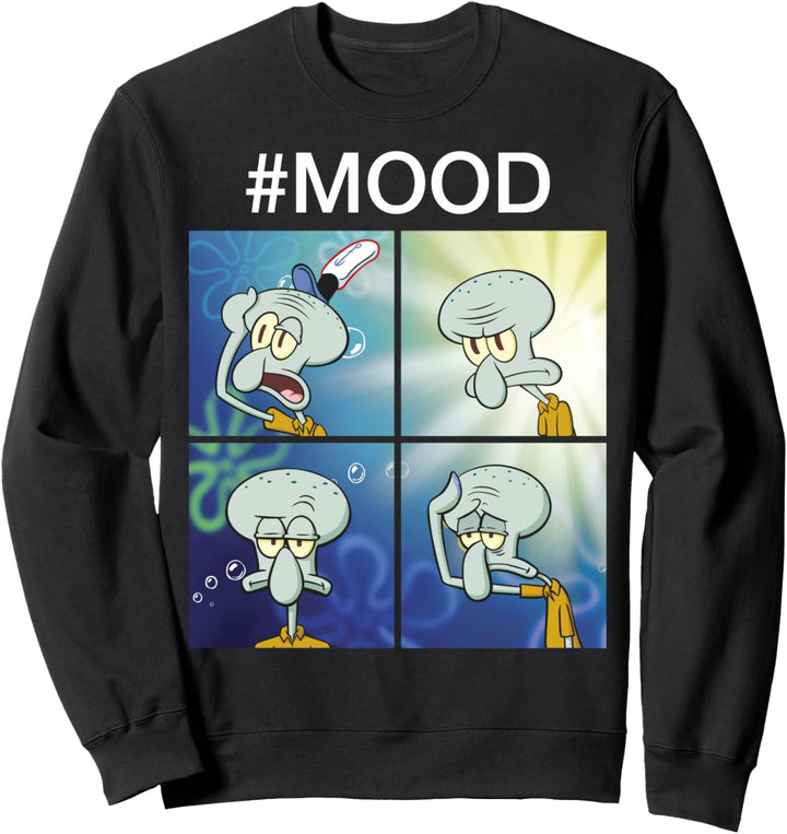 SpongeBob SquarePants Squidward Mood Meme Sweatshirt