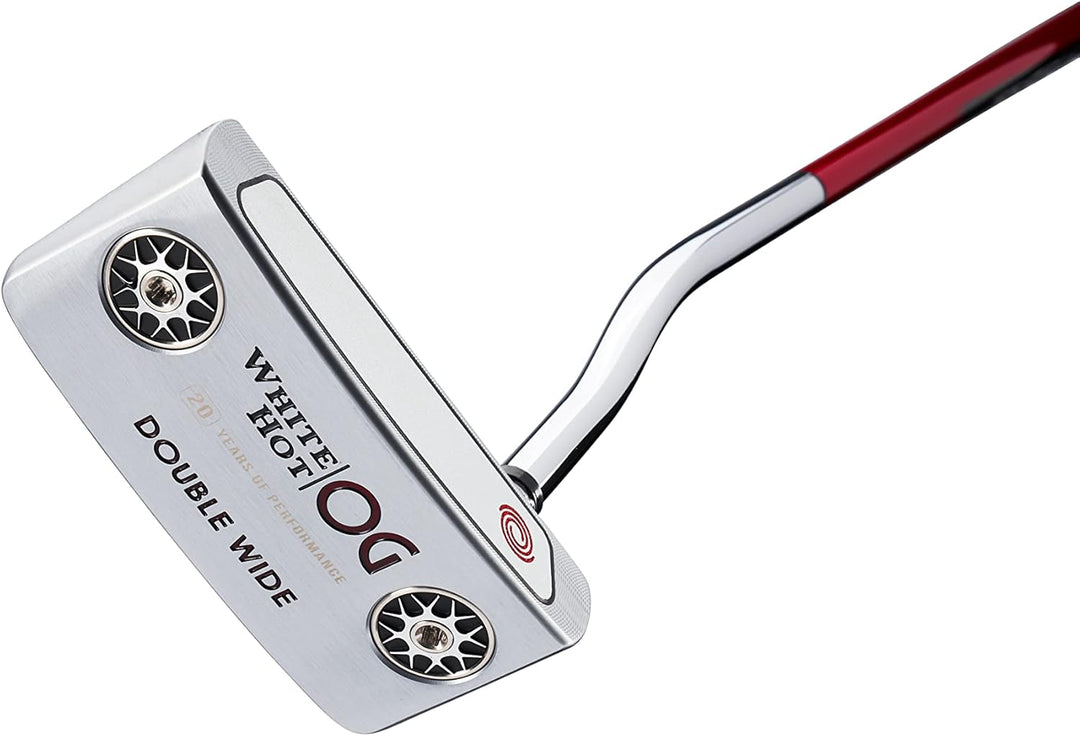 Odyssey Golf White Hot OG Putter Rechts 34" Doppelt breit Schlaganfall, Lab, Rechts 34" Doppelt brei