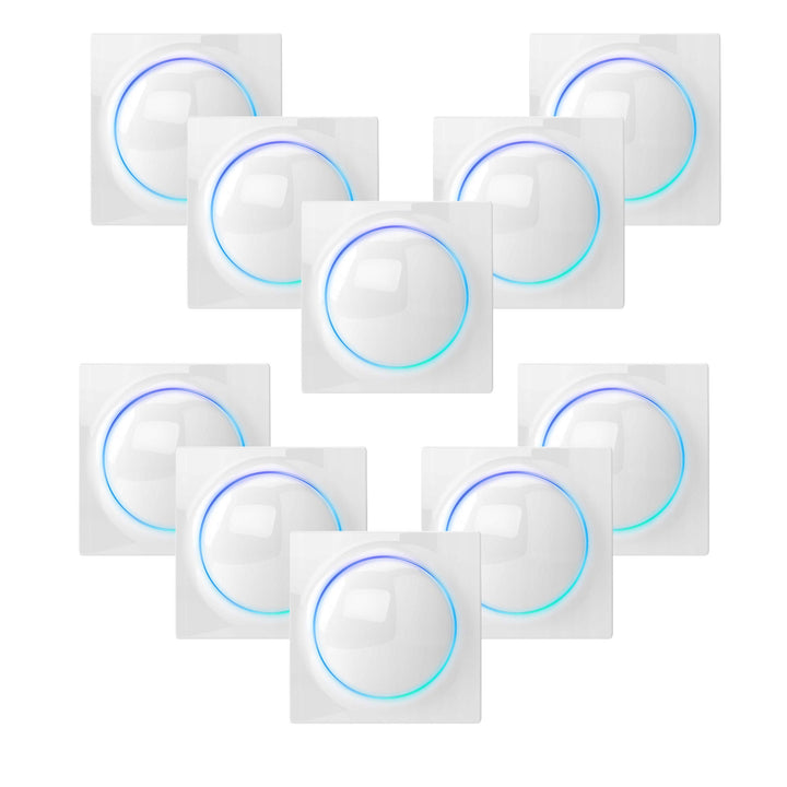 FIBARO Walli Roller Shutter / Z-Wave Plus Unterputz Rolladenschalter, Weiss , FGWREU-111 10 stuck