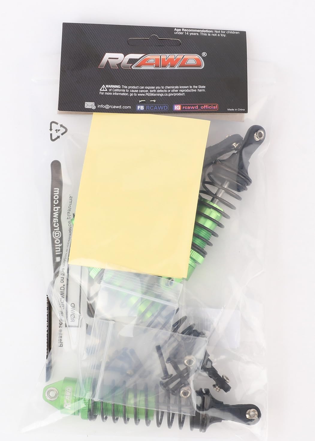 RCAWD Für Traxxas Slash Stossdämpfer vorne hinten 1/10 Rustler Stampede VXL 4x4 2WD 4WD Upgrades Tei
