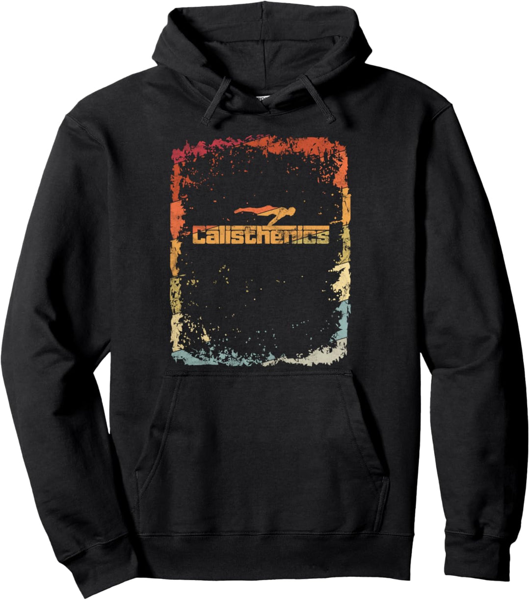 Calisthenics Retro Vintage Geschenk Pullover Hoodie