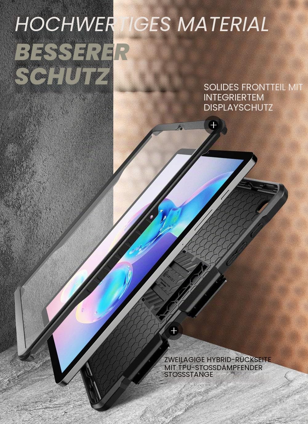SUPCASE Case für Samsung Galaxy Tab S6 Lite (10.4&