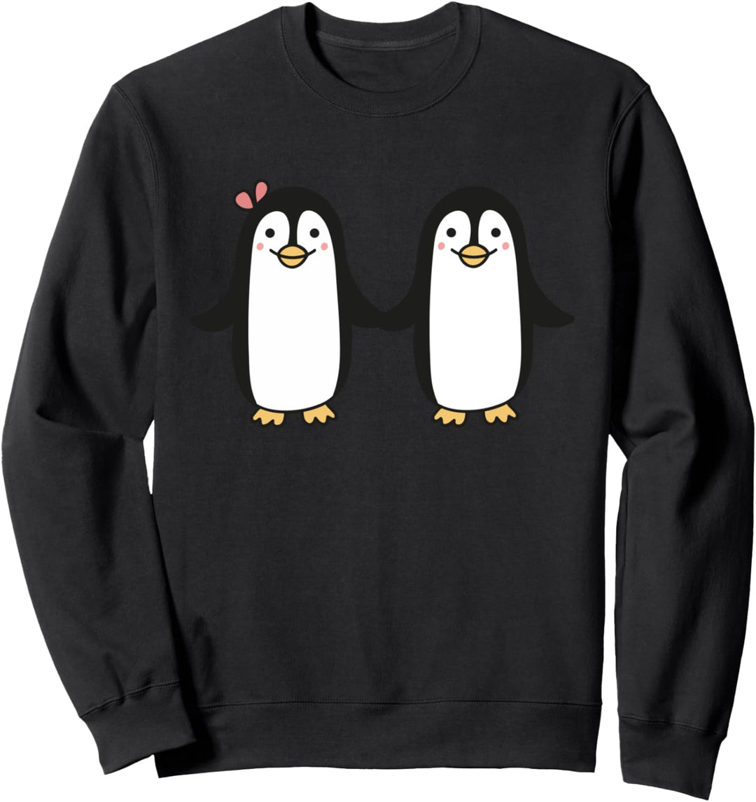 Pinguin-Freunde zurück zur Schule Freundschaftskinder Sweatshirt