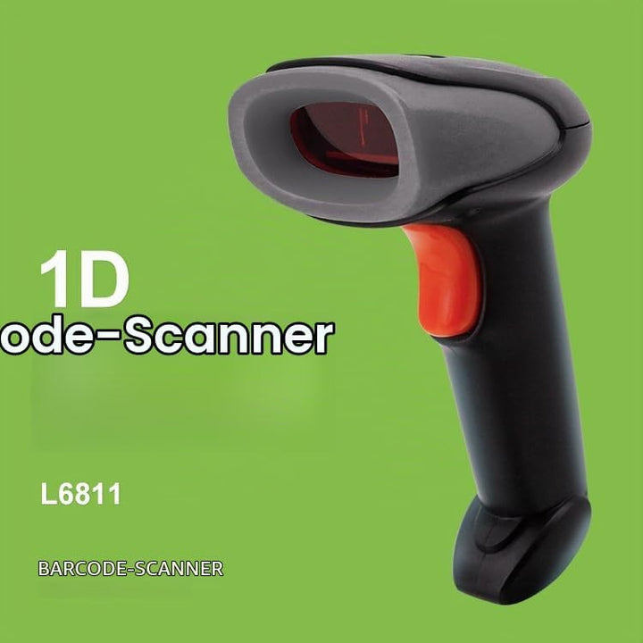 YANZEO L6811 Barcode Scanner 1D Wireless Barcode Reader 2.4G und USB Kabel Handheld Barcode Scanner