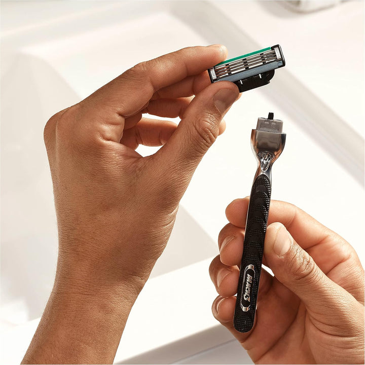 Gillette Mach3 Rasierklingen, 8 Ersatzklingen für Nassrasierer Herren mit 3-fach Klinge 8 stück (1er