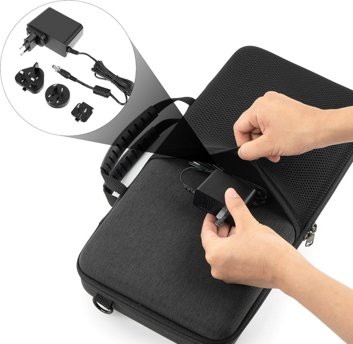 GEEKRIA Tragetasche für Audio-Interfaces, kompatibel mit Blackmagic Design ATEM Mini (SWATEMMINICEXT