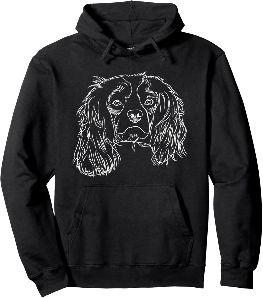 Hund Cavalier King Charles Spaniel Pullover Hoodie