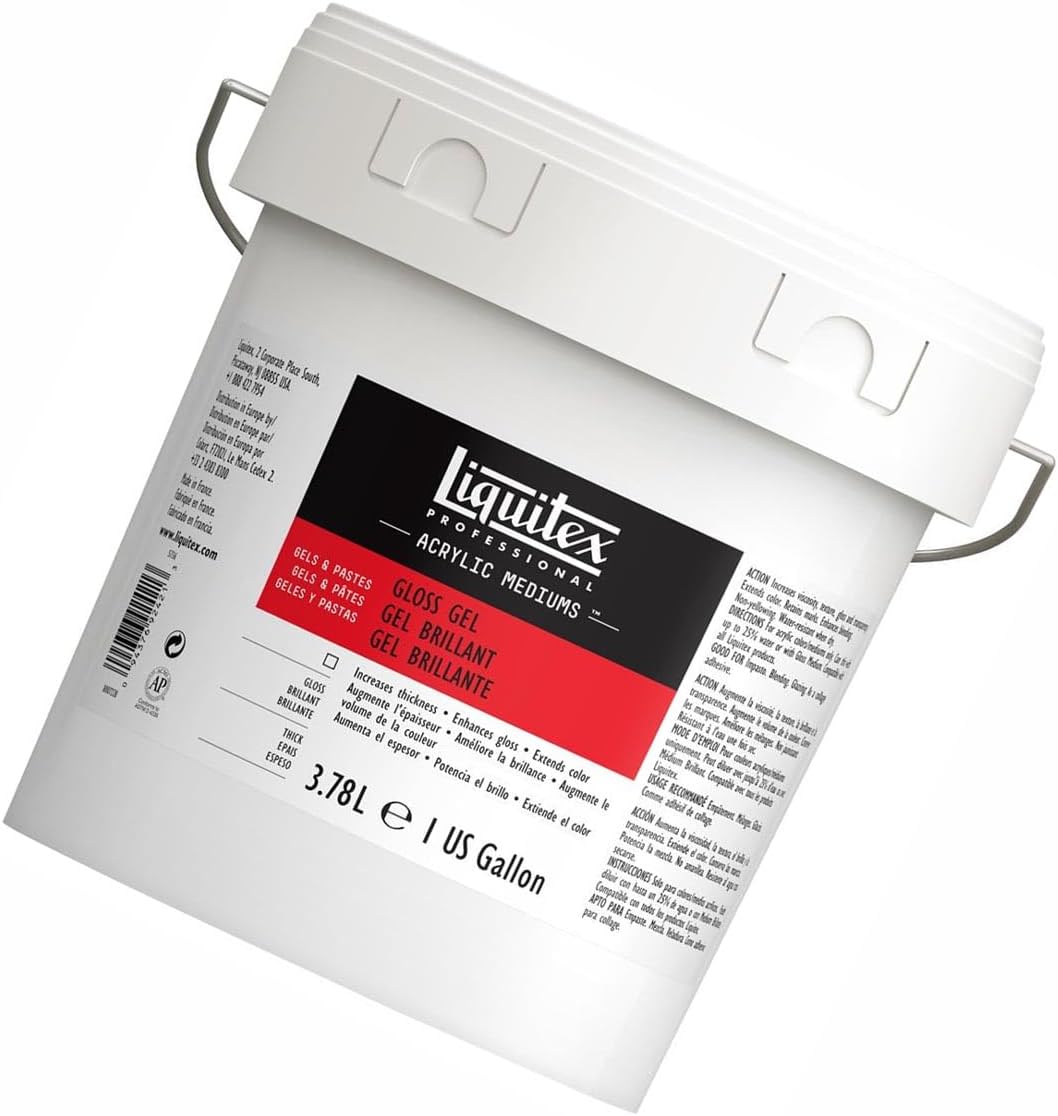 Liquitex Modelliermasse 3.78L, Transparten 3,78L - Glanz Gelmedium Glanz Gelmedium, 3,78L - Glanz Ge