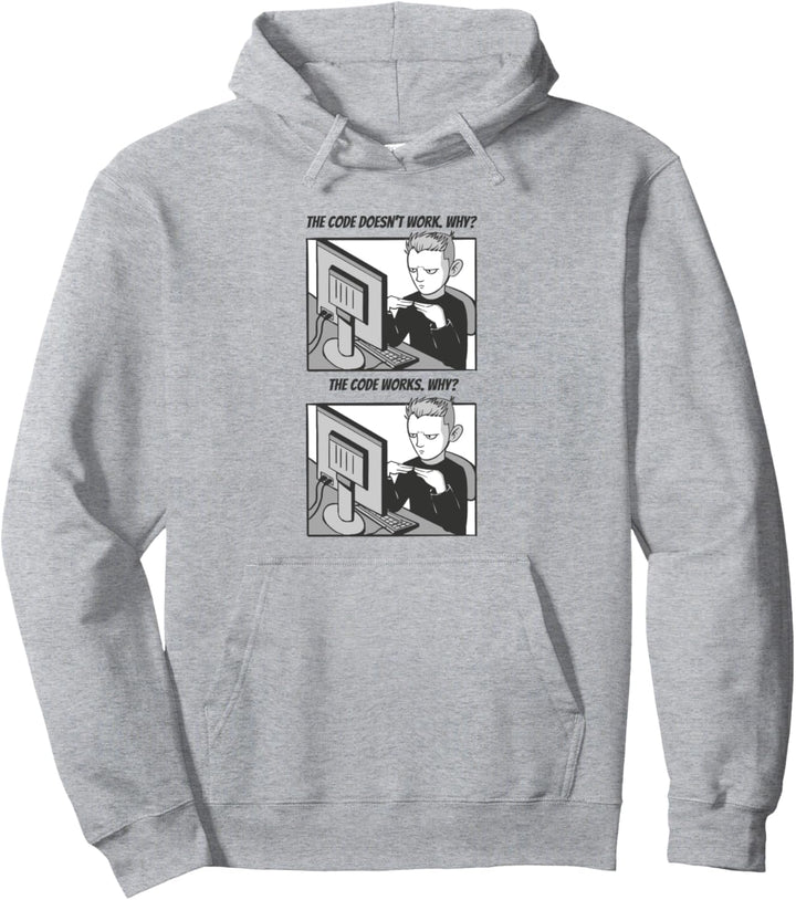 Coding Coder Meme Informatiker Progammierer Geschenk Pullover Hoodie