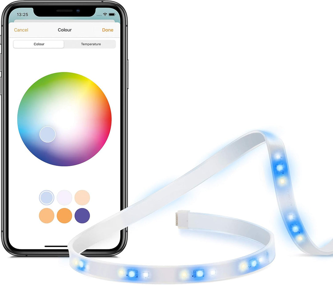 Eve Beleuchtung (Eve Energy Strip + Eve Light Strip) Set Smarte Beleuchtung, Set Smarte Beleuchtung