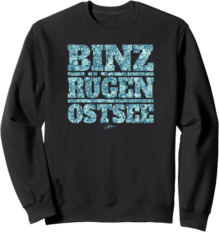 JCombs: Binz, Rügen, Ostsee, Muscheln Sweatshirt