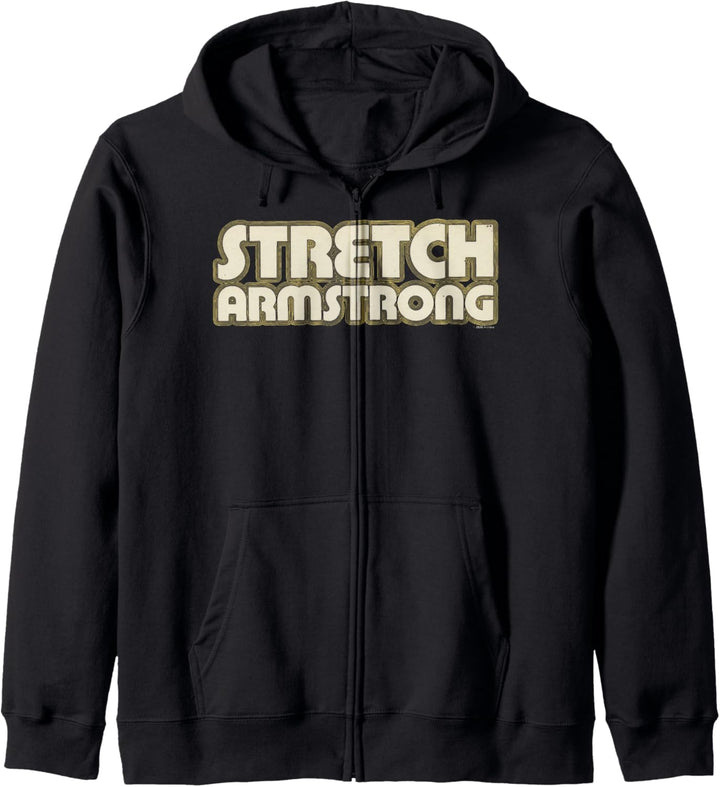 Stretch Armstrong The Original Vintage Retro Logo Kapuzenjacke