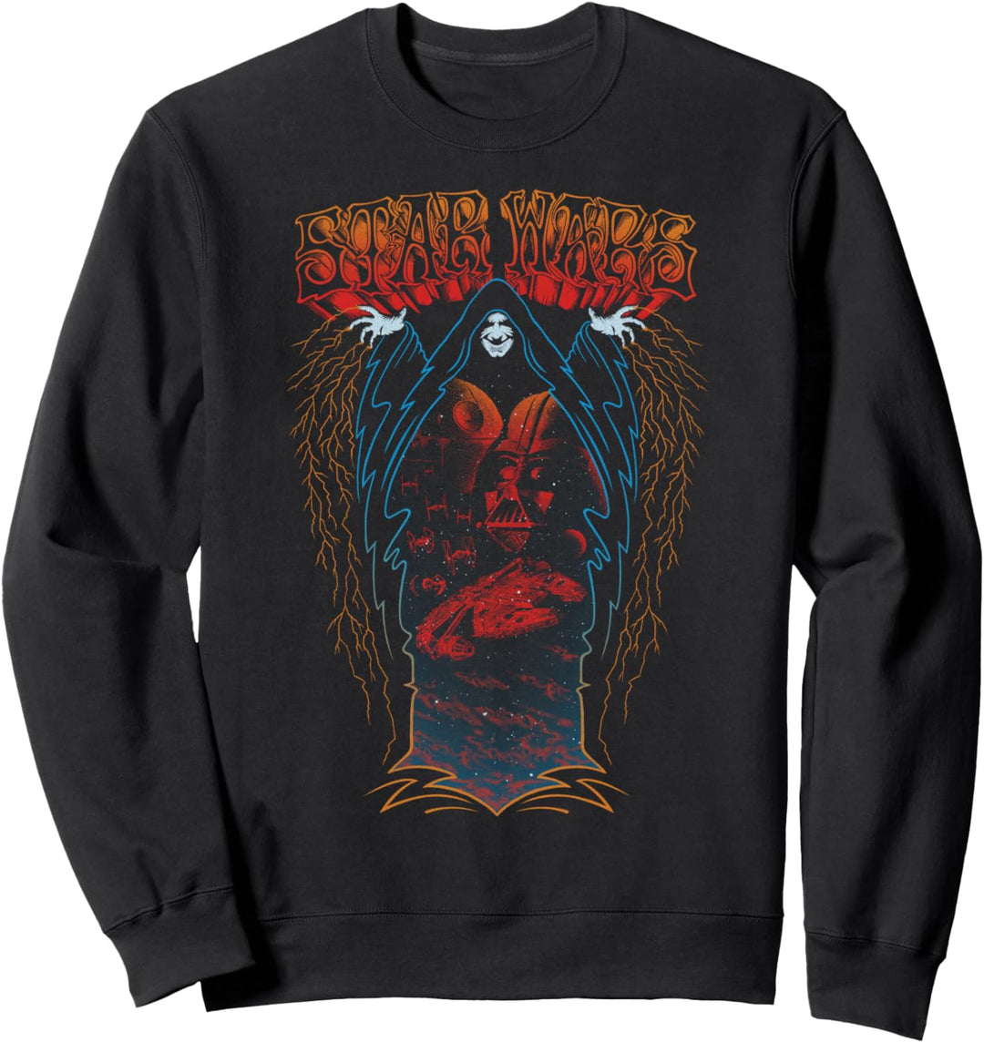 Star Wars Darth Vader And Emperor Control Poster Sweatshirt