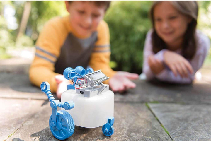 4M 403417 Green Science Rover Robot-Solar Hybrid Power, Multi Rover Roboter Solar Hybrid, Rover Robo