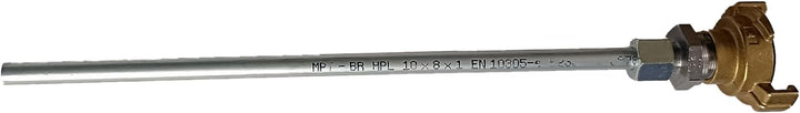 Injektionsset: gerade Handpumpe GEKA + Stahlstutzen 10 mm – für Mörtel, Fugen, Harze und Suspensione