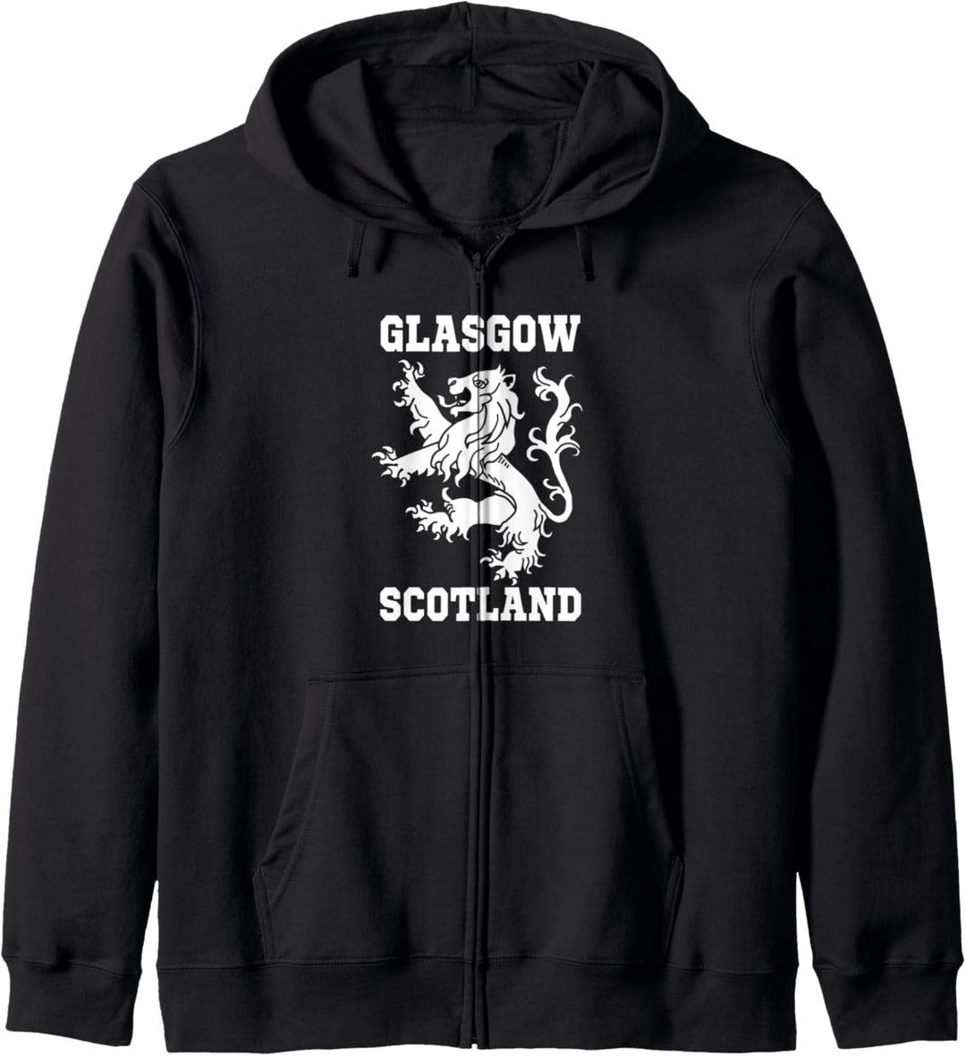 Glasgow Schottischer Löwe Rampant Kapuzenjacke