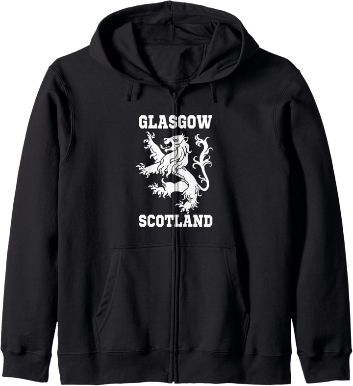 Glasgow Schottischer Löwe Rampant Kapuzenjacke