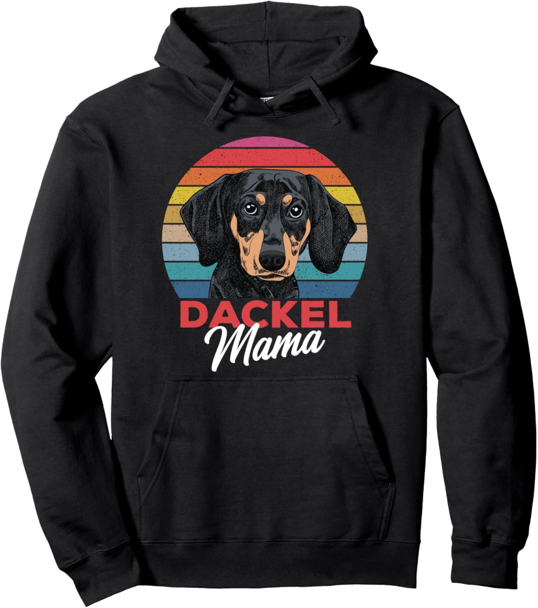 Dackel Mama - Süsses Dachshund Hundebesitzer Mädchen Geschenk Pullover Hoodie