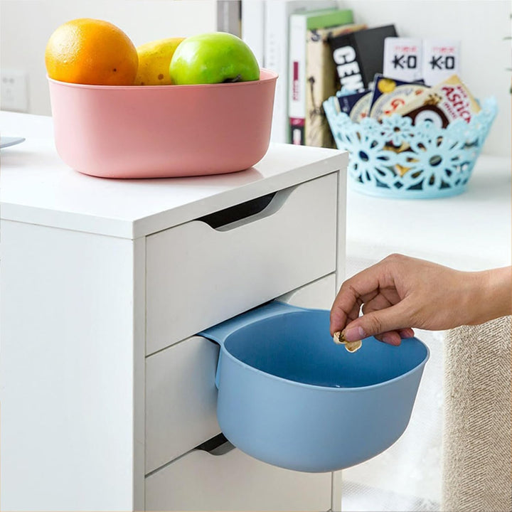 3er Set Wickelkommode Organizer AbfallbehäLter KüChe Wickeltisch Organizer zum Einhängen Mülleimer A