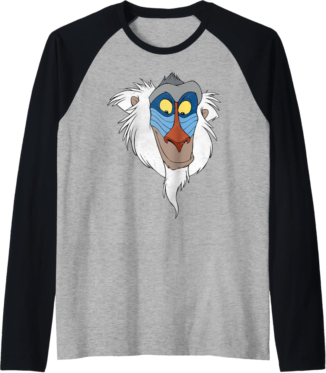 Disney Lion King Rafiki Big Face Raglan