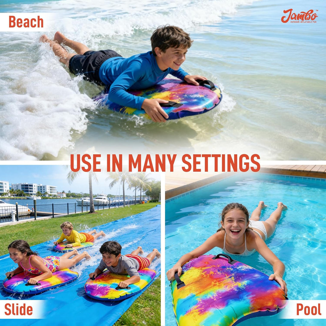 Jambo Premium aufblasbare Poolschwimmer, Poolspielzeug, Schwimmbretter für Pool, Strand oder Wasserr