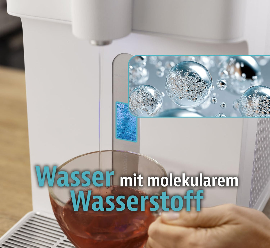Osmose-Wasserfilter mit Wasserstofffunktion Weiss, Weiß