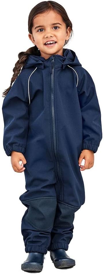 NAME IT Unisex Nmnalfa Softshell Suit Solid Fo Noos Regenanzug, Dark Sapphire