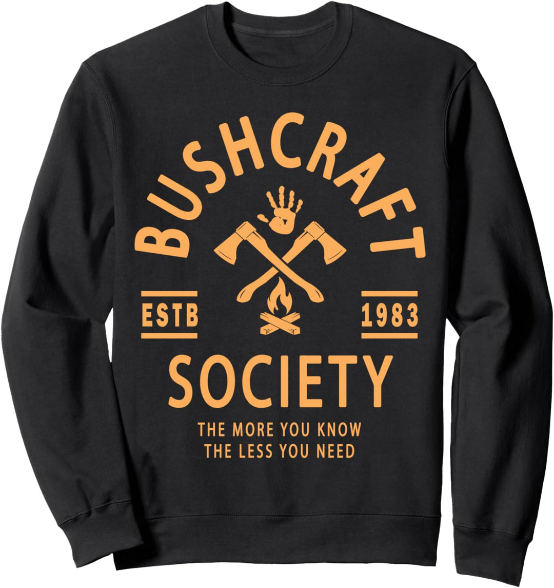 Camping Outdoor Wandern Bushcraft Sweatshirt
