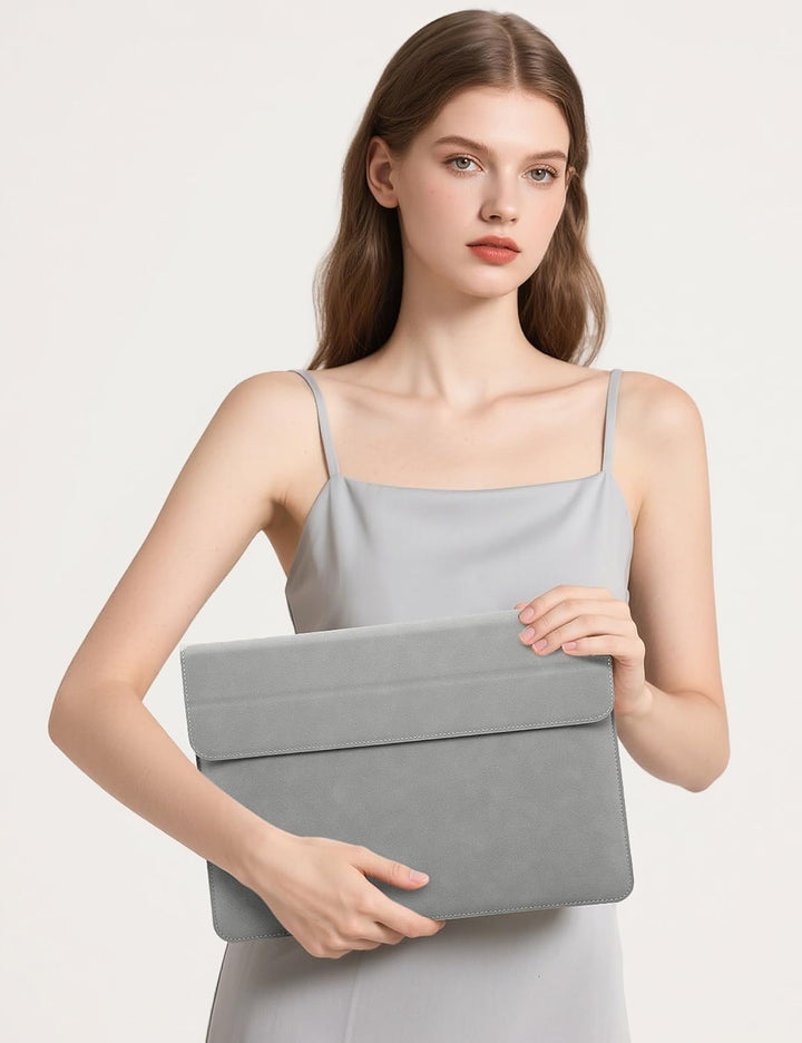 HYZUO 13 Zoll Laptop Hülle mit Standfunktion für 2026-2018 MacBook Air 13 M5 M4 M3 M2 M1, 2026 13" M
